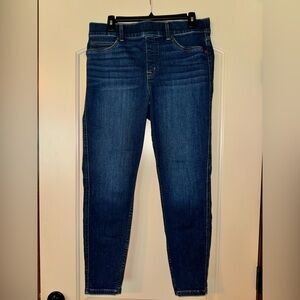 SPANX Blue Skinny Jeans with Stretch XLP